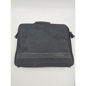 Kensington Laptop Bag Black Ballistic Nylon Padded Carrying Case Briefcase